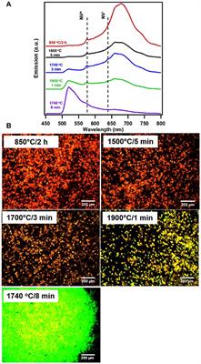 High Temperature Treatment of Diamond Particles Toward Enhancement of Their Quantum Properties